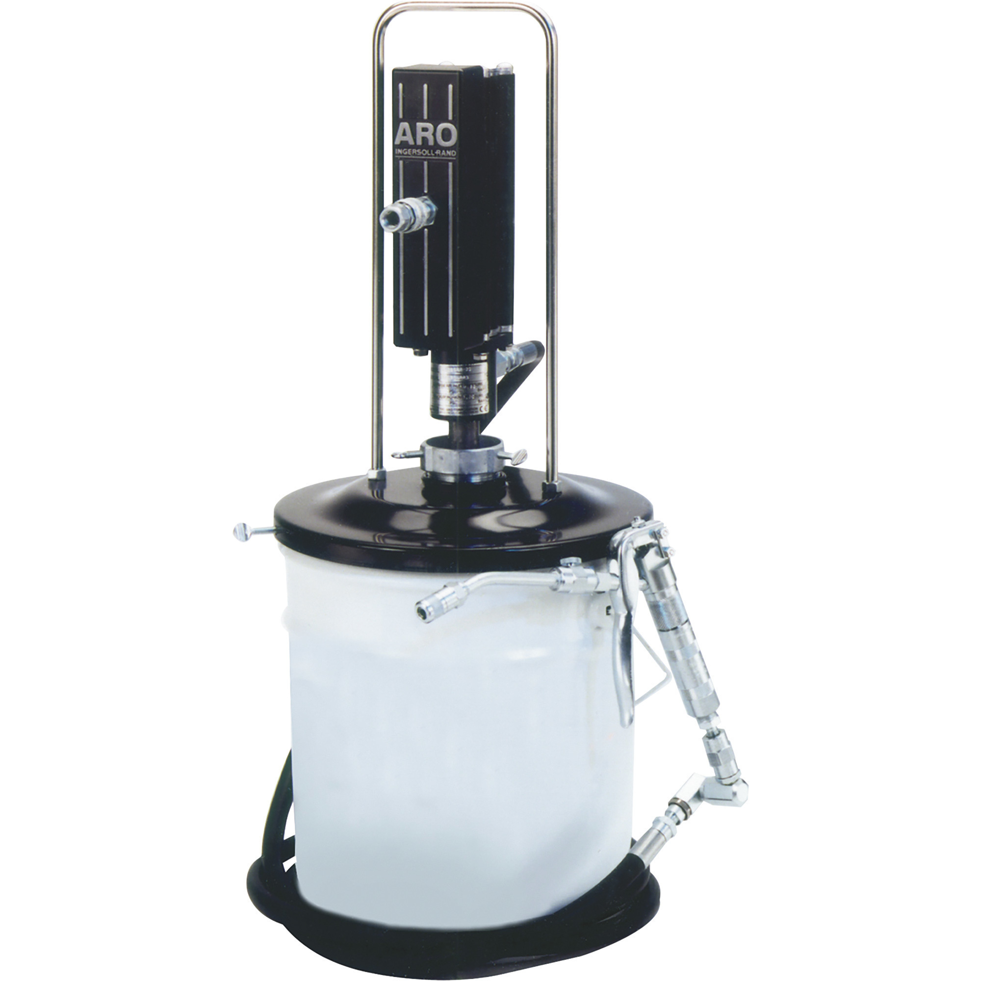 Ingersoll Rand 50:1 Air Grease Pump Kit, 7500 PSI, 1/4in. Inlet, 4 Lbs./Min., For 5-Gal. Pails, Model# LP3001-1